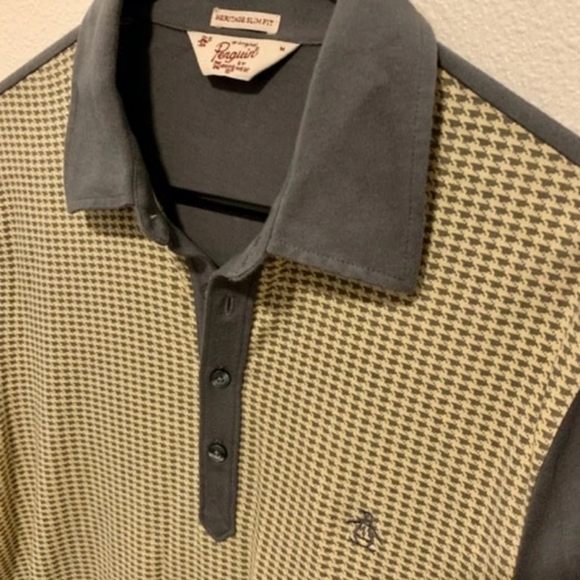 Original Penguin Other - Original Penguin Houndstooth Polo Shirt